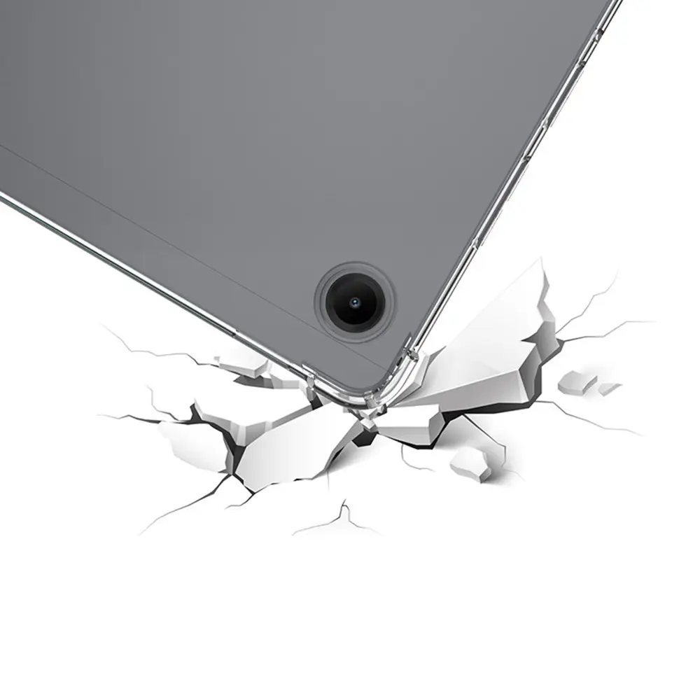 Samsung Galaxy Tab A11 Plus Hoes Schokbestendige TPU Back Cover Transparant afbeelding 4