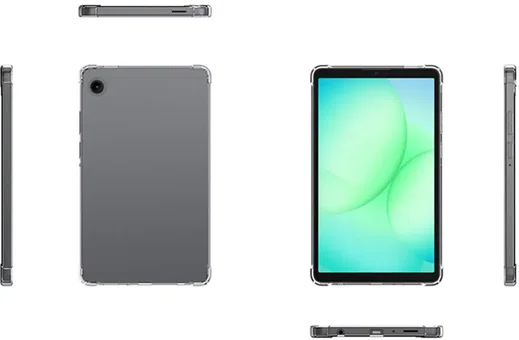 Samsung Galaxy Tab A11 Plus Hoes Schokbestendige TPU Back Cover Transparant afbeelding 7