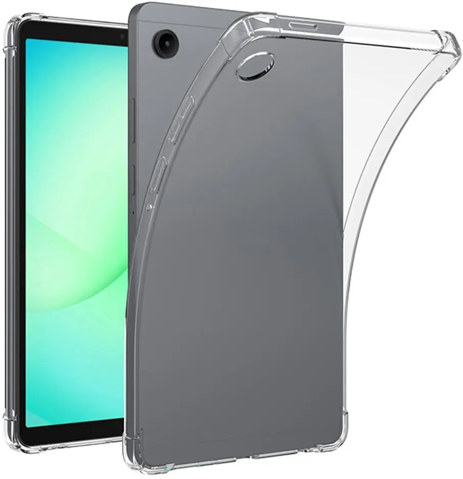 Samsung Galaxy Tab A11 Plus Hoes Schokbestendige TPU Back Cover Transparant afbeelding 1