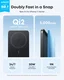 Anker Nano 5.000 mAh MagGo Draadloze MagSafe / Qi2 Powerbank Reisformaat Oranje afbeelding 3