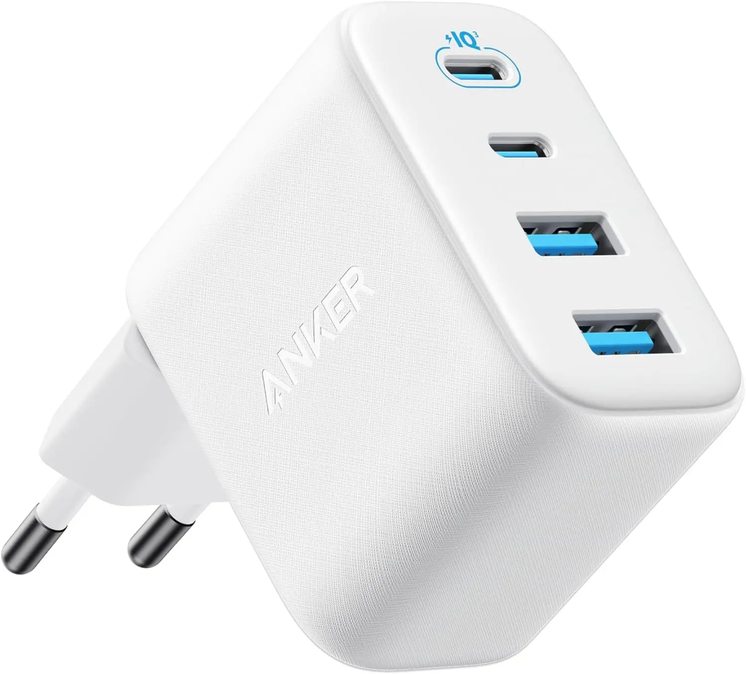 Anker Zolo (50W) 2x USB-A / 2x USB-C GaN Snellader Power Delivery Wit afbeelding 1