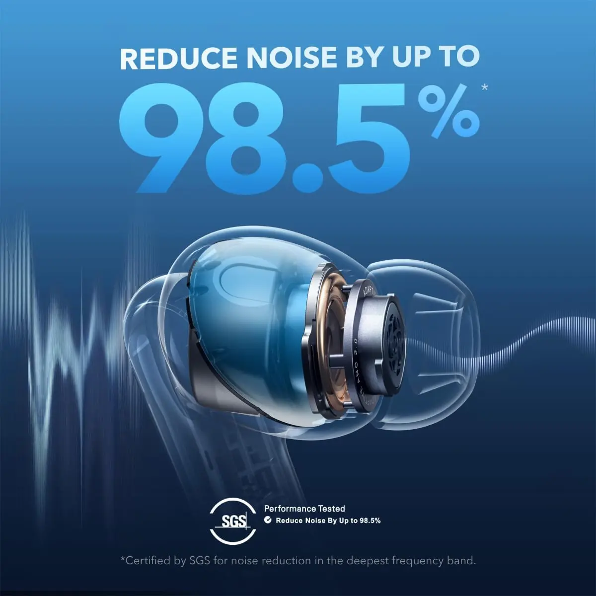 Anker SoundCore Liberty 4 Draadloze Oordopjes Noise Cancelling Roze afbeelding 4
