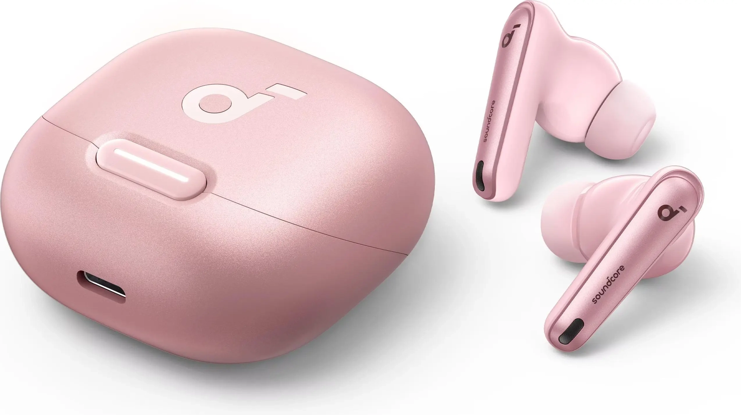 Anker SoundCore Liberty 4 Draadloze Oordopjes Noise Cancelling Roze afbeelding 8