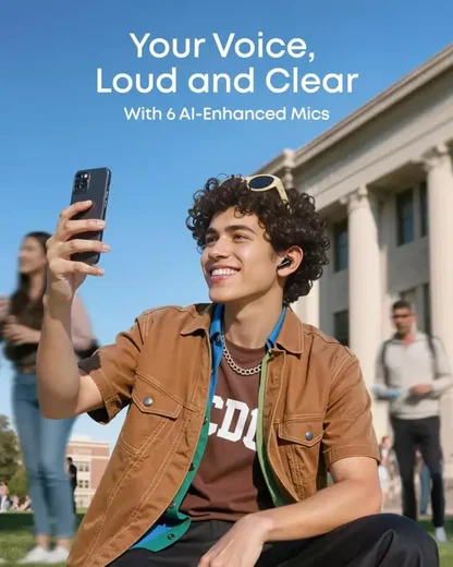 Anker Soundcore R60i Draadloze Bluetooth Oordopjes Noise Cancelling Zwart afbeelding 6