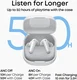 Anker Soundcore R60i Draadloze Bluetooth Oordopjes Noise Cancelling Wit afbeelding 2
