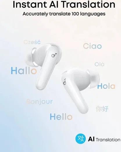 Anker Soundcore R60i Draadloze Bluetooth Oordopjes Noise Cancelling Wit afbeelding 3