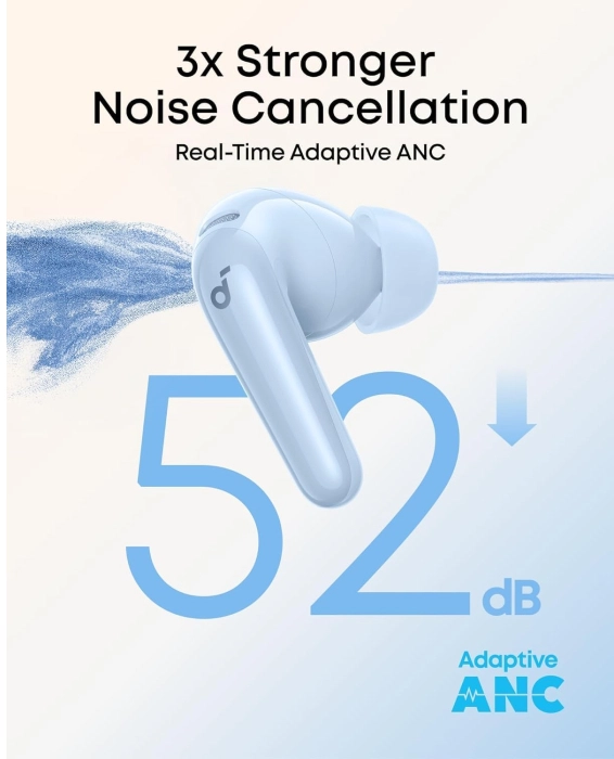 Anker Soundcore R60i Draadloze Bluetooth Oordopjes Noise Cancelling Blauw afbeelding 7
