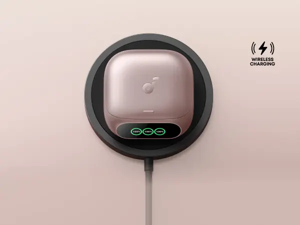 Anker Soundcore Liberty 5 Pro Draadloze Oordopjes Noise Cancelling Roze afbeelding 10