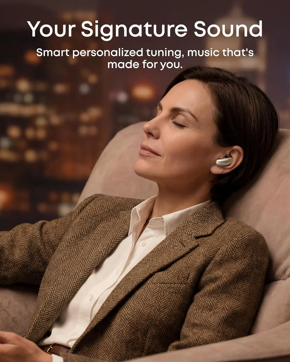 Anker Soundcore Liberty 5 Pro Max Draadloze Oordopjes Noise Cancelling Goud afbeelding 9