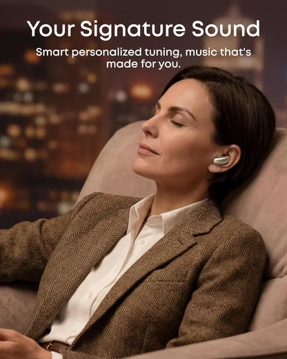 Anker Soundcore Liberty 5 Pro Max Draadloze Oordopjes Noise Cancelling Goud afbeelding 9