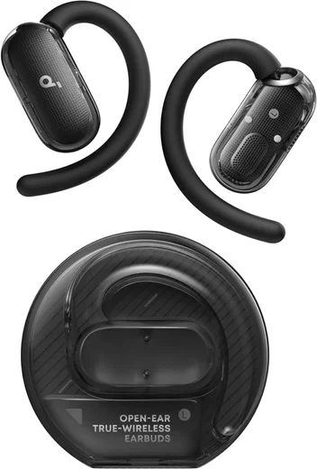Anker Soundcore V40i Draadloze 5.4 Bluetooth Oordopjes Open-Ear Zwart afbeelding 1