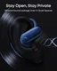 Anker Soundcore AeroFit 2 Pro 2-in-1 Draadloze Bluetooth 6.1 Oordopjes Blauw afbeelding 7