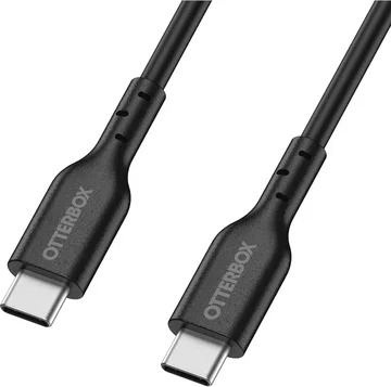OtterBox USB-C naar USB-C PD Kabel 60W Snelladen 2M Zwart