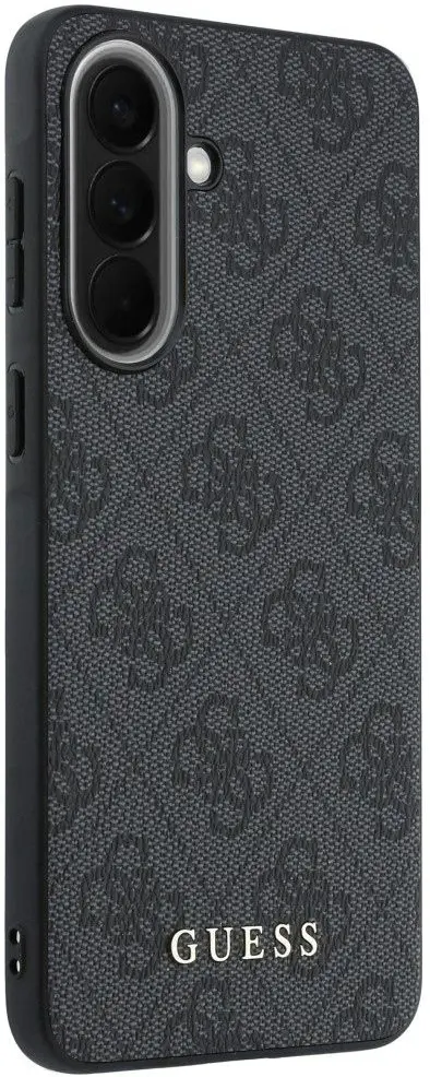 Guess Samsung Galaxy A57 Hoesje Hard Case 4G Logo Metal Logo Zwart afbeelding 4