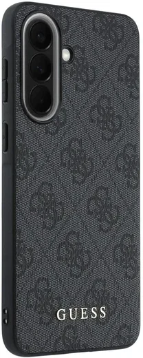 Guess Samsung Galaxy A57 Hoesje Hard Case 4G Logo Metal Logo Zwart afbeelding 4