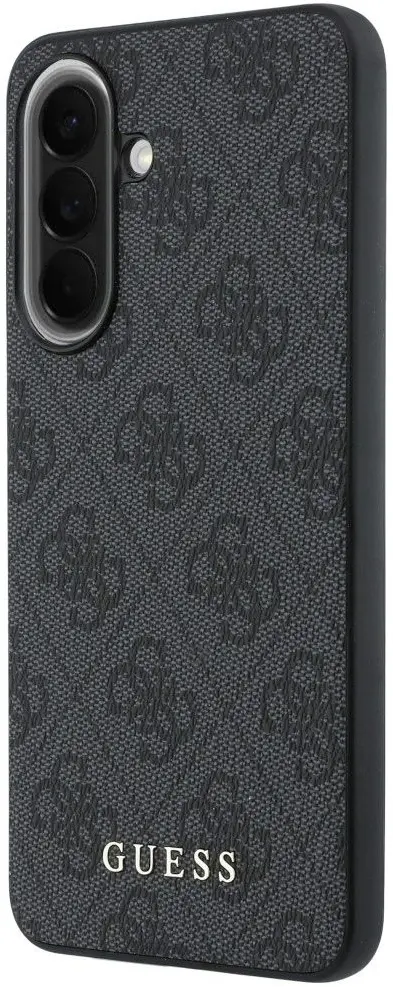 Guess Samsung Galaxy A57 Hoesje Hard Case 4G Logo Metal Logo Zwart afbeelding 2