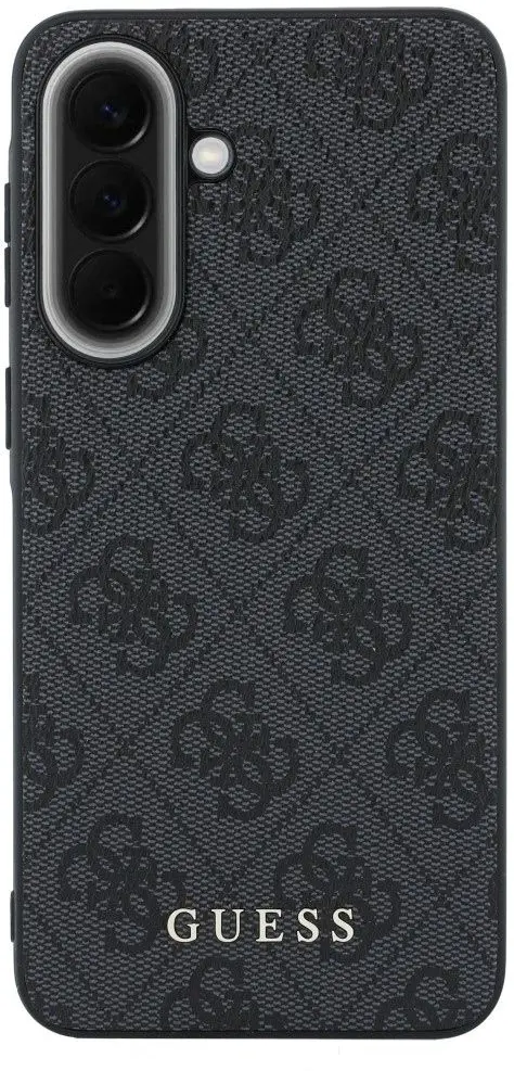 Guess Samsung Galaxy A57 Hoesje Hard Case 4G Logo Metal Logo Zwart afbeelding 3