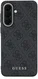 Guess Samsung Galaxy A57 Hoesje Hard Case 4G Logo Metal Logo Zwart afbeelding 3