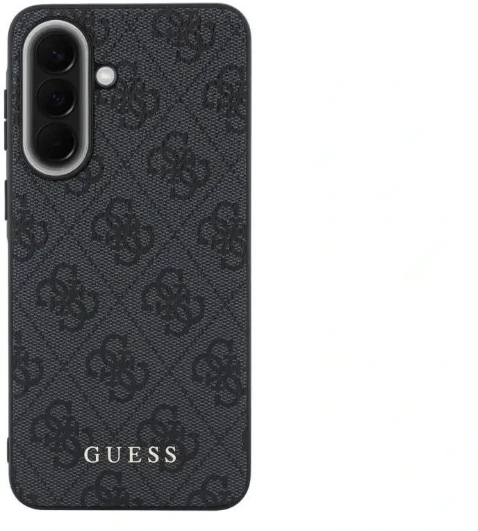 Guess Samsung Galaxy A57 Hoesje Hard Case 4G Logo Metal Logo Grijs afbeelding 3