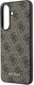 Guess Samsung Galaxy A37 Hoesje Hard Case 4G Logo Metal Logo Bruin afbeelding 2
