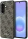 Guess Samsung Galaxy A37 Hoesje Hard Case 4G Logo Metal Logo Bruin afbeelding 1