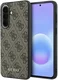 Guess Samsung Galaxy A57 Hoesje Hard Case 4G Logo Metal Logo Bruin