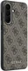 Guess Samsung Galaxy A57 Hoesje Hard Case 4G Logo Metal Logo Charm Bruin afbeelding 4