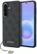 Guess Samsung Galaxy A37 Hoesje Hard Case 4G Logo Metal Logo Zwart