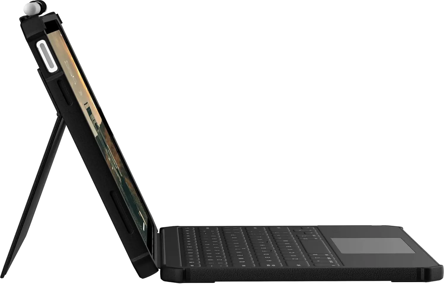 UAG iPad 11 (2025) / 10.9 (2022) Rugged Toetsenbord Hoes met Trackpad Zwart afbeelding 3
