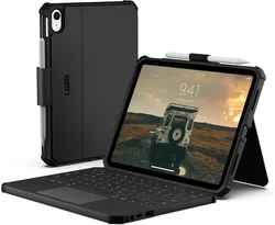 UAG iPad 11 (2025) / 10.9 (2022) Rugged Toetsenbord Hoes met Trackpad Zwart afbeelding