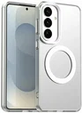 Samsung Galaxy S26 Plus Hoesje MagSafe Backcover Semi-Transparant & Wit