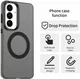 Samsung Galaxy S26 Plus Hoesje MagSafe Backcover Semi-Transparant & Zwart afbeelding 7