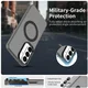 Samsung Galaxy S26 Plus Hoesje MagSafe Backcover Semi-Transparant & Zwart afbeelding 9