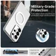 Samsung Galaxy S26 Ultra Hoesje MagSafe Backcover Semi-Transparant & Wit afbeelding 9
