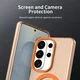 Samsung Galaxy S26 Ultra Hoesje MagSafe Backcover Semi-Transparant & Oranje afbeelding 8