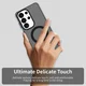 Samsung Galaxy S26 Ultra Hoesje MagSafe Backcover Semi-Transparant & Zwart afbeelding 6