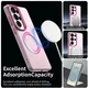 Samsung Galaxy S26 Ultra Hoesje MagSafe Backcover Semi-Transparant & Roze afbeelding 2