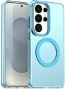 Samsung Galaxy S26 Ultra Hoesje MagSafe Backcover Semi-Transparant & Blauw