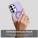 Samsung Galaxy S26 Ultra Hoesje MagSafe Backcover Semi-Transparant & Paars afbeelding 6