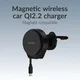 Mobilize MagSafe Ventilatierooster Telefoonhouder met Uitrekbare Kabel 25W Zwart afbeelding 2