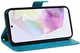 Samsung Galaxy A56 Hoesje Wallet Vlinder Book Case Kunstleer Blauw afbeelding 7