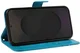 Samsung Galaxy S25 FE Hoesje Wallet Vlinder Book Case Kunstleer Blauw afbeelding 2