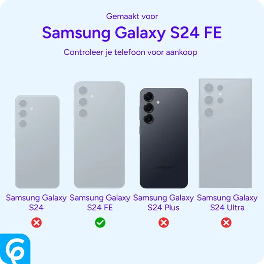 Samsung Galaxy S24 FE Hoesje Wallet Vlinder Book Case Kunstleer Blauw afbeelding 3