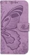 Apple iPhone 17e / 16e Hoesje Wallet Vlinder Book Case Kunstleer Paars afbeelding 8
