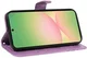 Samsung Galaxy A57 Hoesje Wallet Vlinder Book Case Kunstleer Paars afbeelding 12