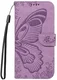 Samsung Galaxy S25 FE Hoesje Wallet Book Case Kunstleer Paars afbeelding 9