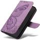 Samsung Galaxy S25 FE Hoesje Wallet Book Case Kunstleer Paars afbeelding 12