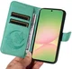 Samsung Galaxy A57 Hoesje Wallet Vlinder Book Case Kunstleer Groen afbeelding 11