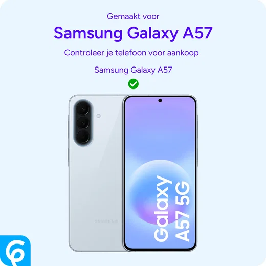 Samsung Galaxy A57 Hoesje Wallet Vlinder Book Case Kunstleer Groen afbeelding 3