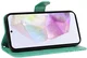 Samsung Galaxy A56 Hoesje Wallet Vlinder Book Case Kunstleer Groen afbeelding 9